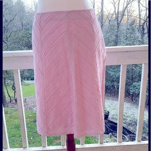 Carolina Blues Pink Cotton Skirt 8 FREE SHIP